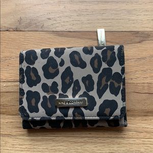 Nine & Co Cheetah print wallet